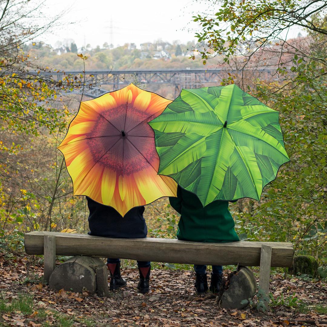 Stockschirm »Bauerngarten mit Sonnenblumen«