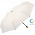 Mini umbrella ÖkoBrella Shopping in natural white wS