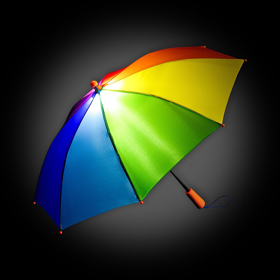 6949 Regular umbrella FARE® 4Kids Skylight® rainbow - FARE