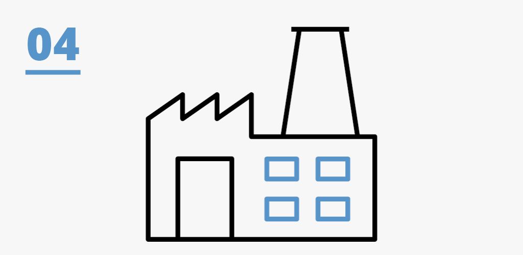 Icon mit einem Paket