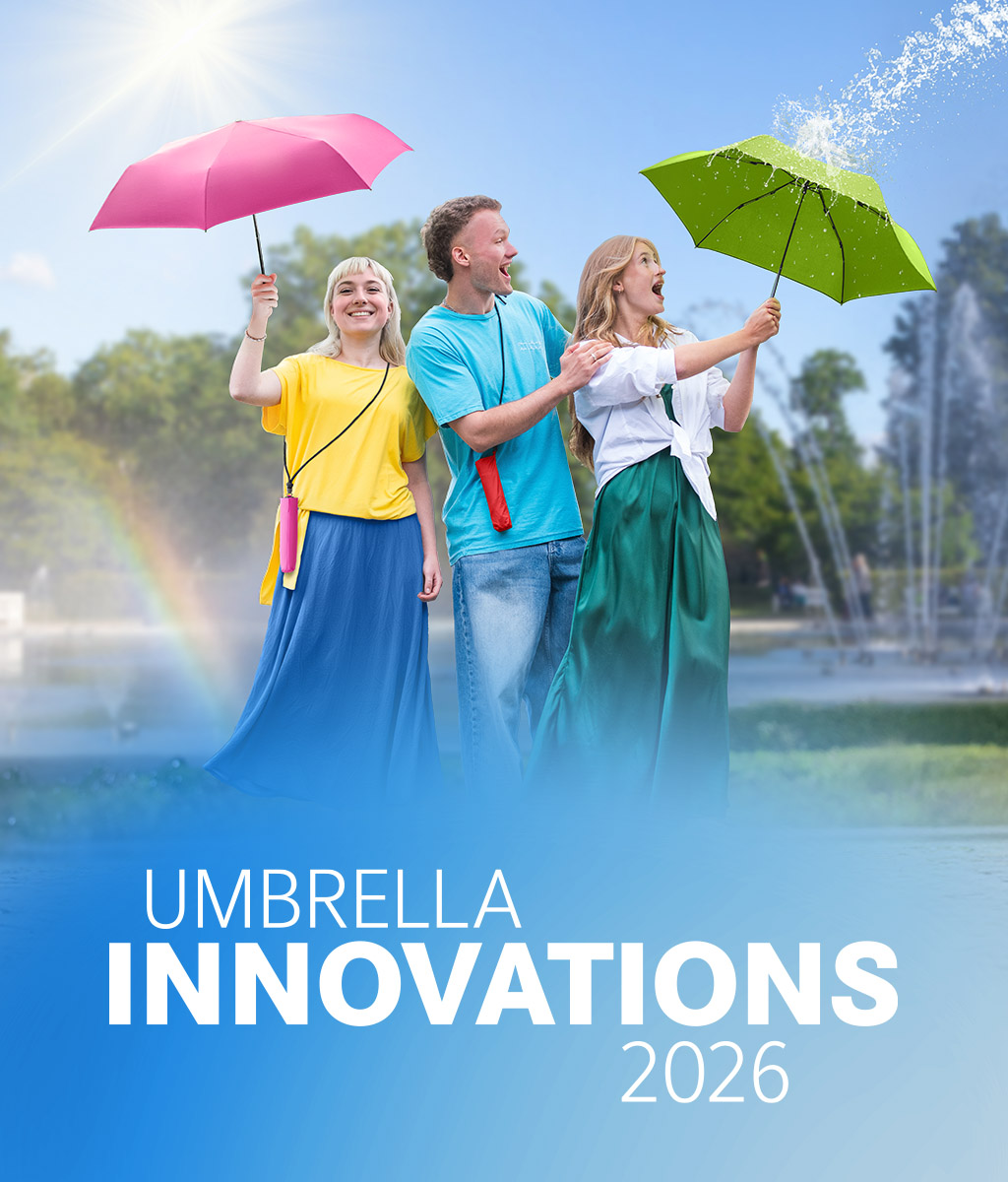 FARE Neuheiten neue Kollektion Regenschirme 2026