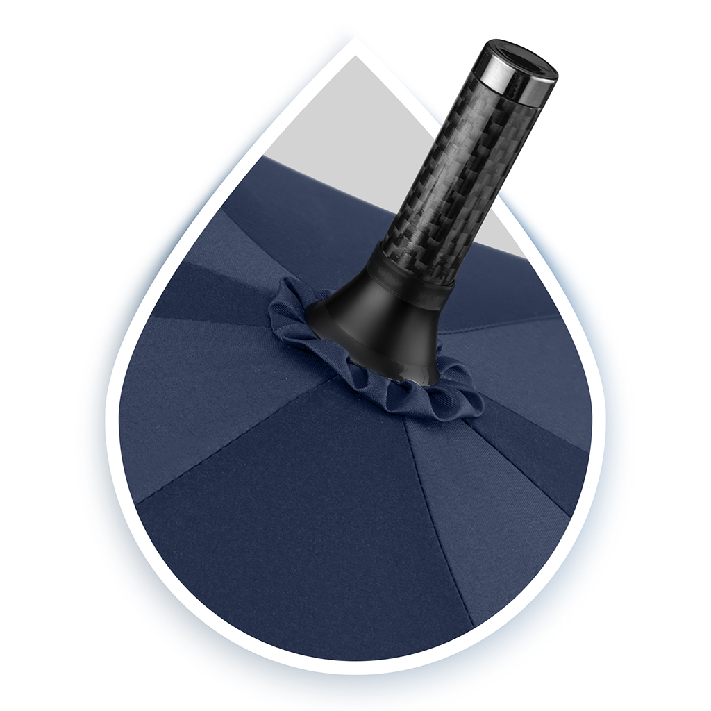 Gästeschirm FARE® Carbon UltraLight Top offene Ansicht