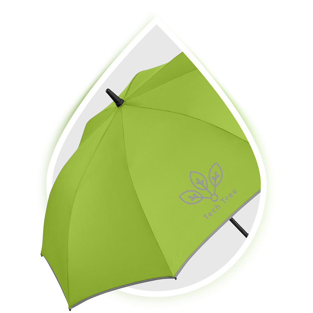 AC-Midsize-Stockschirm FARE® Windmatic® Außenansicht offen