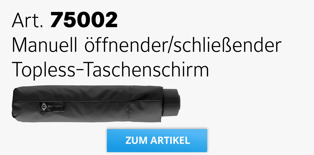Button zum Artikel 75002 Topless-Taschenschirm FARE® Allover Xpress