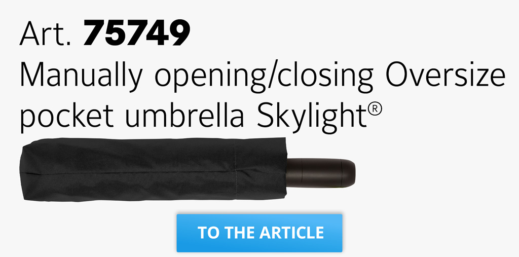 Button for item 75749 Oversize Pocket Umbrella Skylight® FARE® Allover Xpress