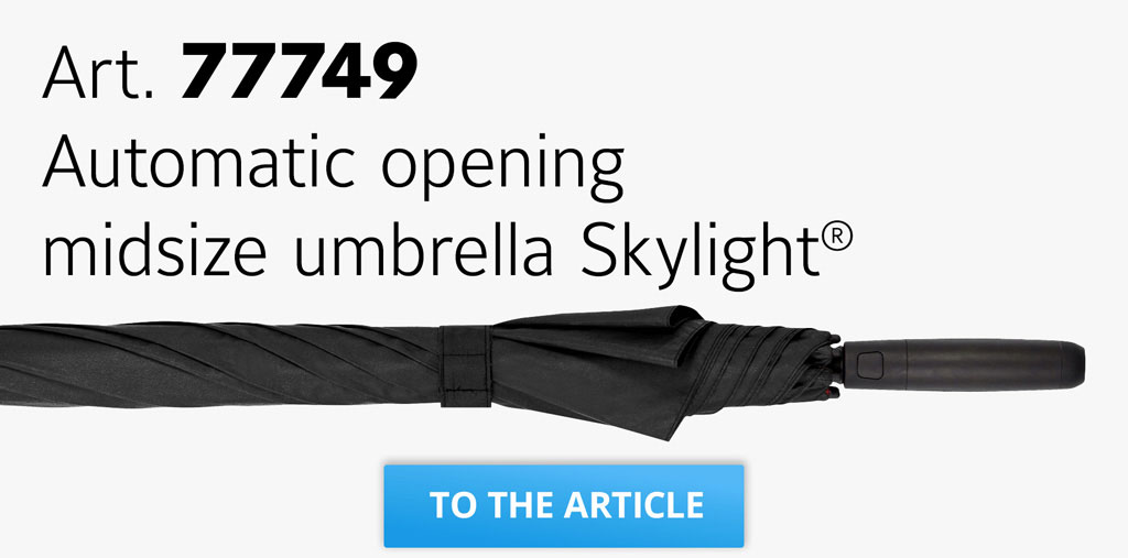 Button for item 77749 AC midsize umbrella Skylight® FARE® Allover Xpress