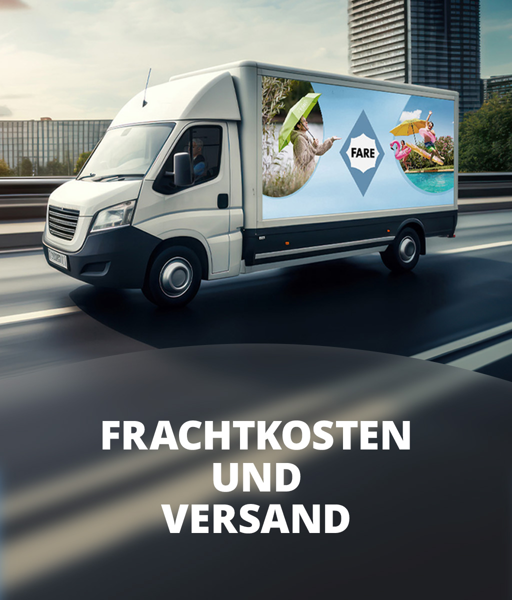 Frachtkosten und Versandkosten