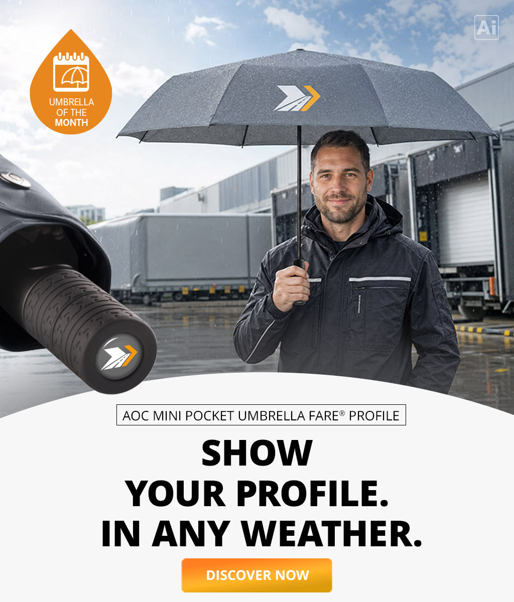 Umbrella of the month september: AOC mini pocket umbrella FARE® Profile