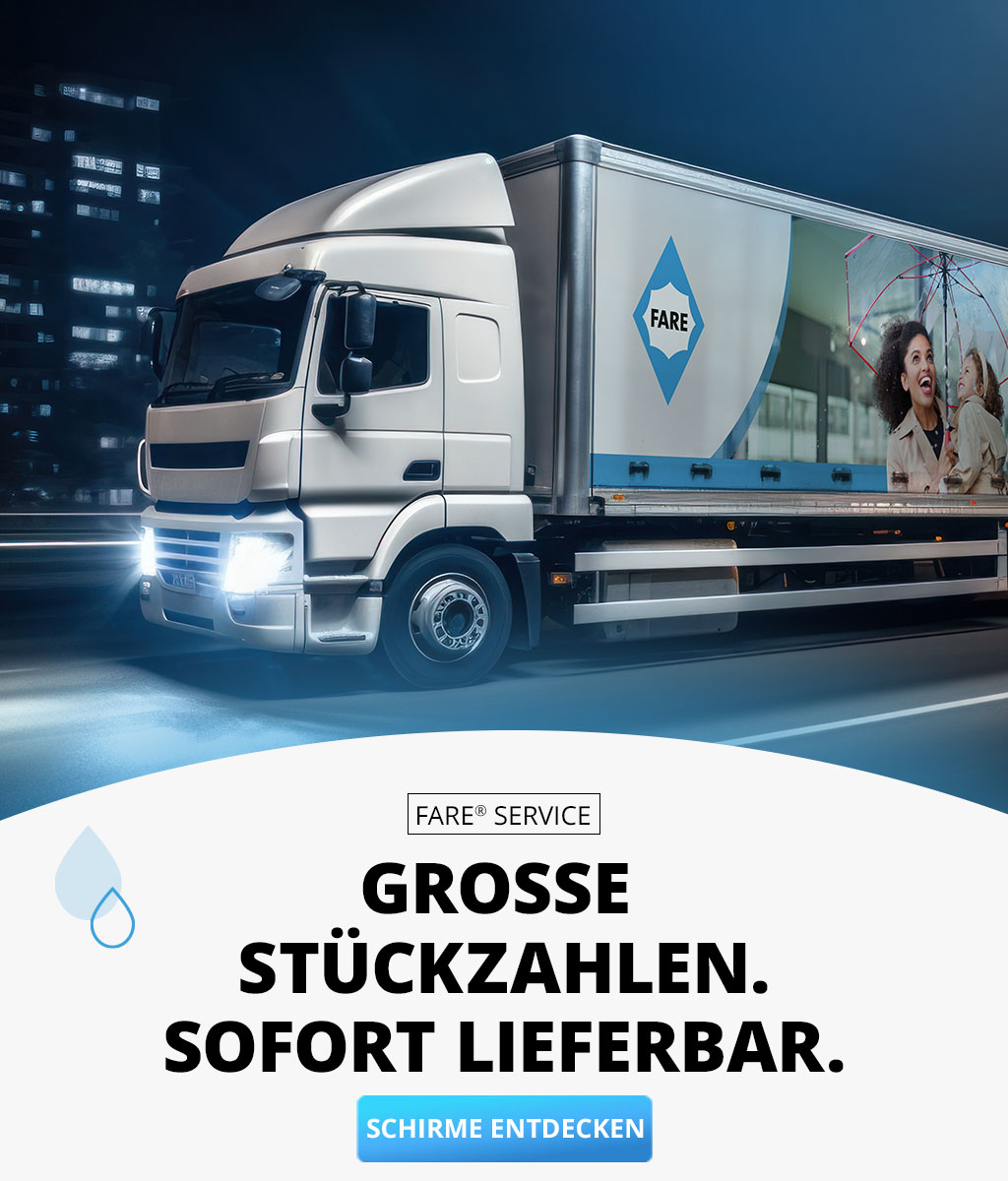 Hohe Warenverfügbarkeit bei FARE.
