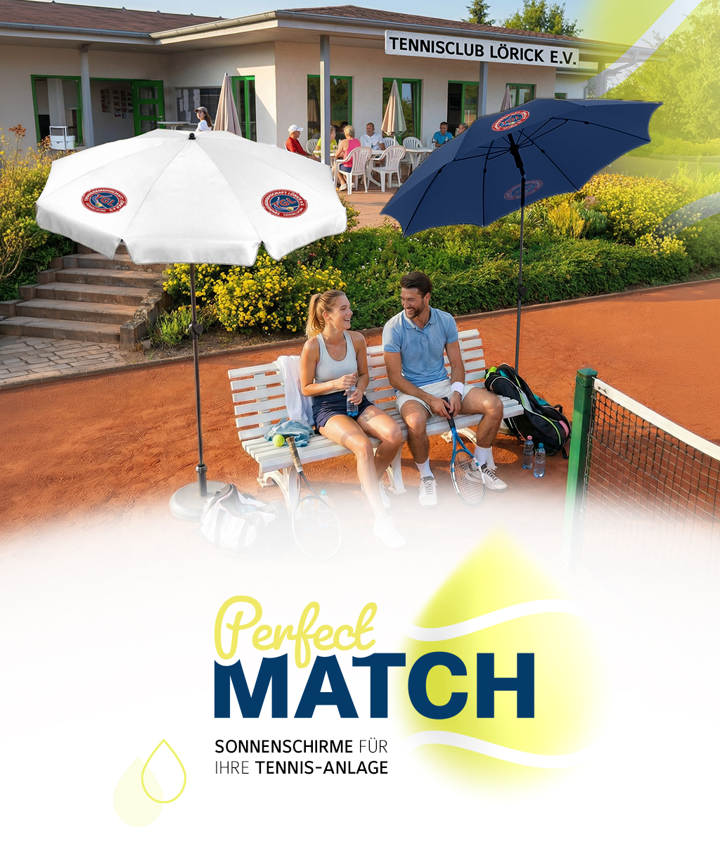 FARE Sonnenschirme Tennisclub Perfect Match