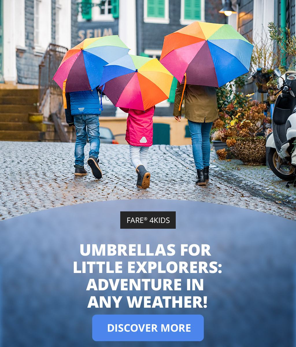 FARE kids umbrellas