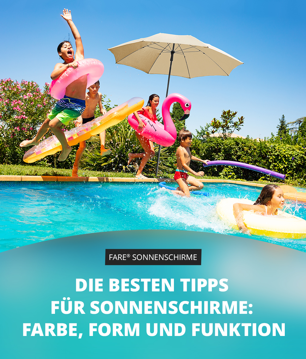 Die besten Tipps für Sonnenschirme