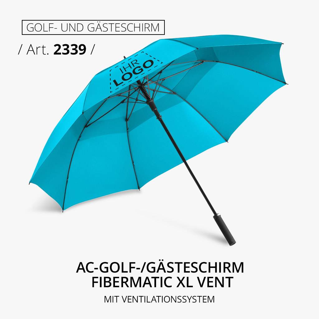 2239 Stockschirm türkis