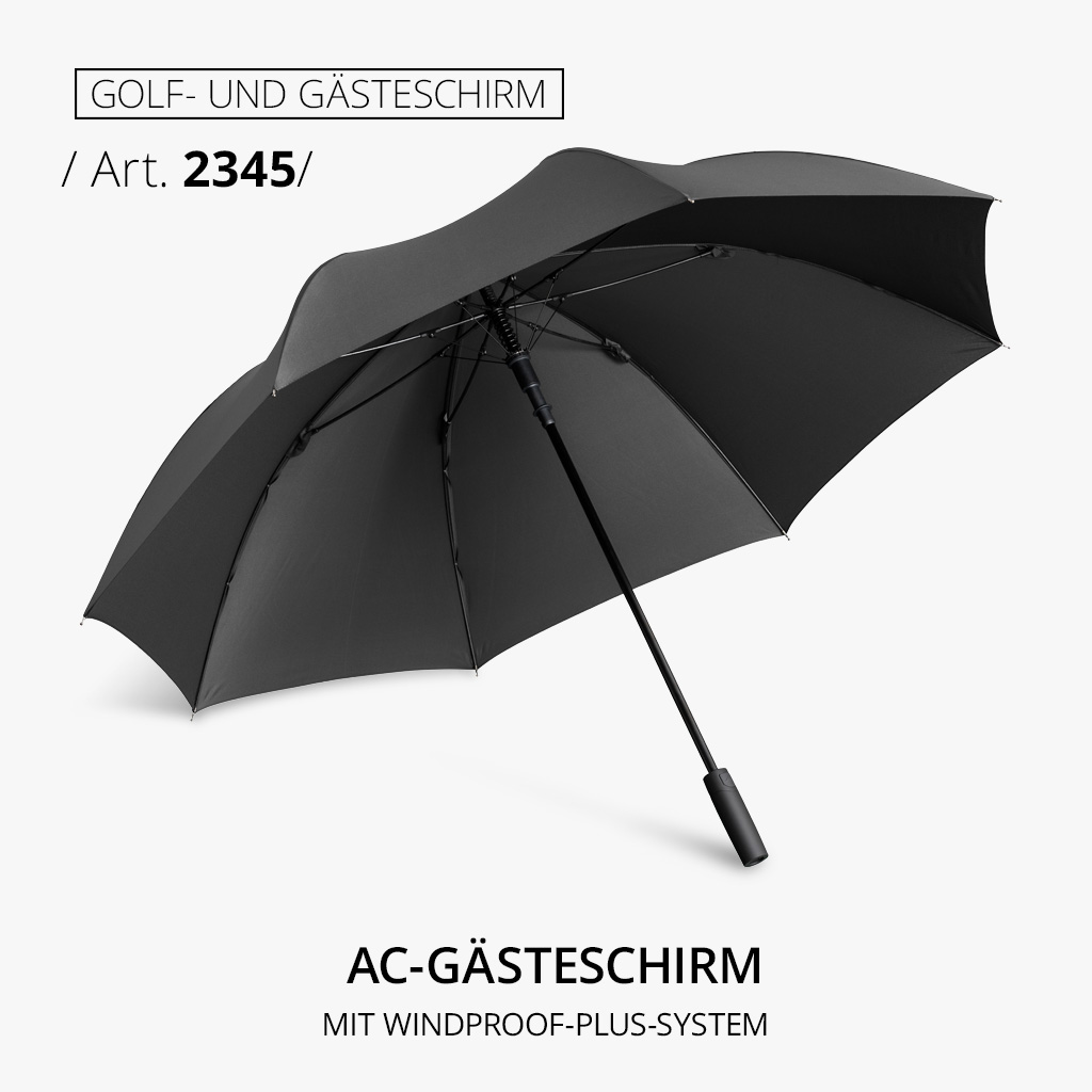 Highlight-Produkt: AC-Gästeschirm