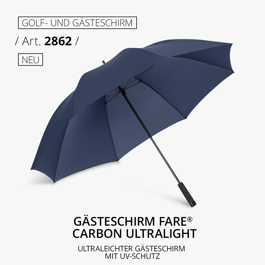 Highlight-Produkt: Gästeschirm FARE® Carbon UltraLight