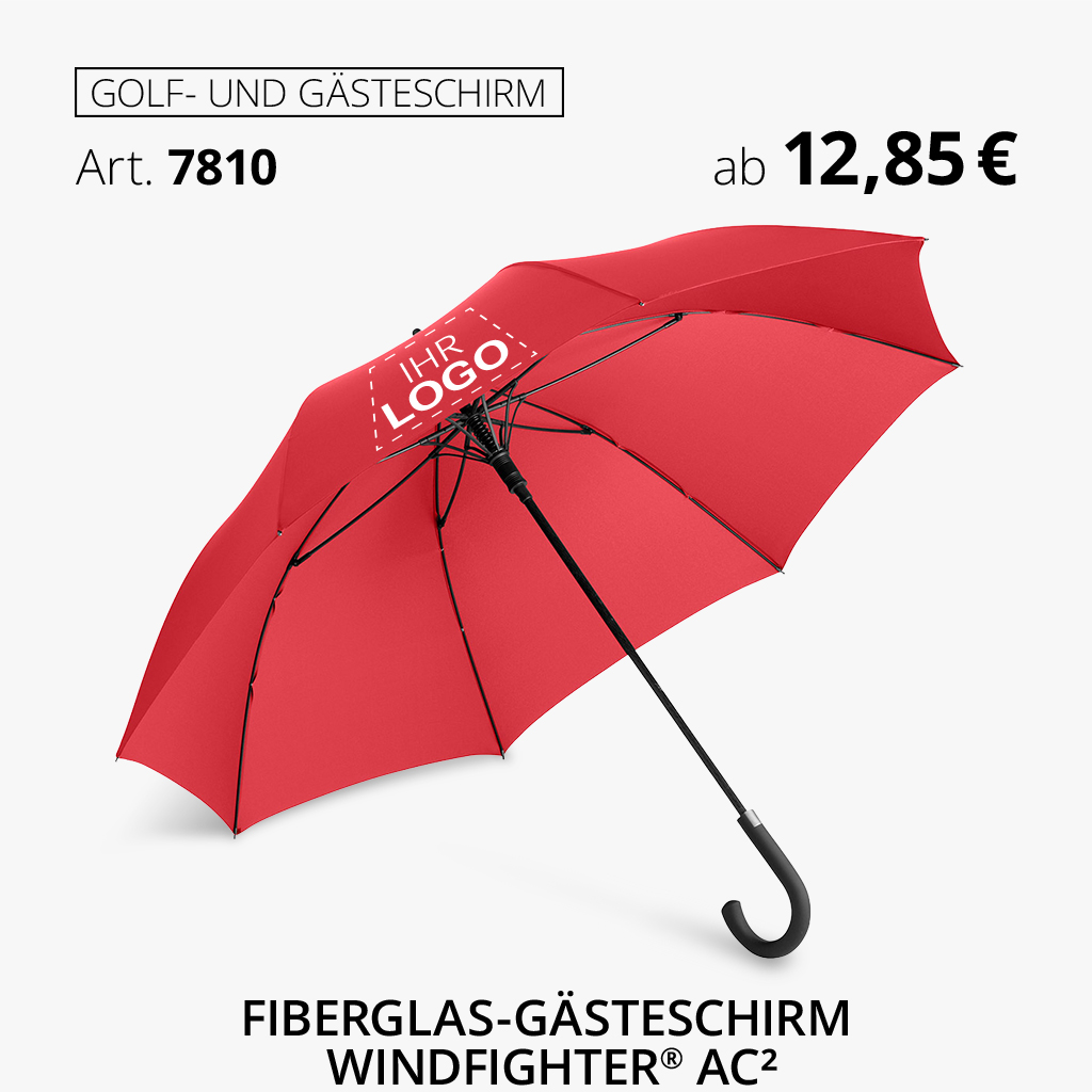 7810 Stockschirm rot