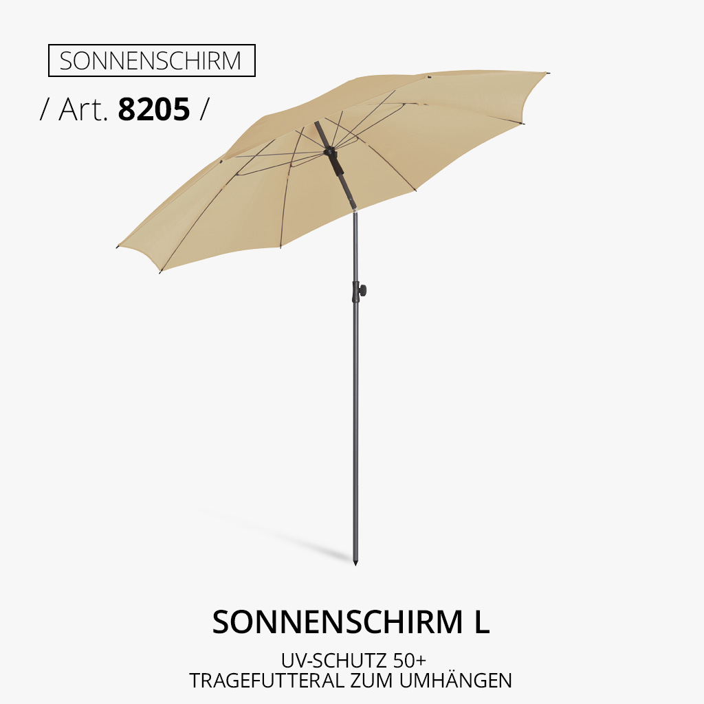 Highlight-Produkt: Sonnenschirm L
