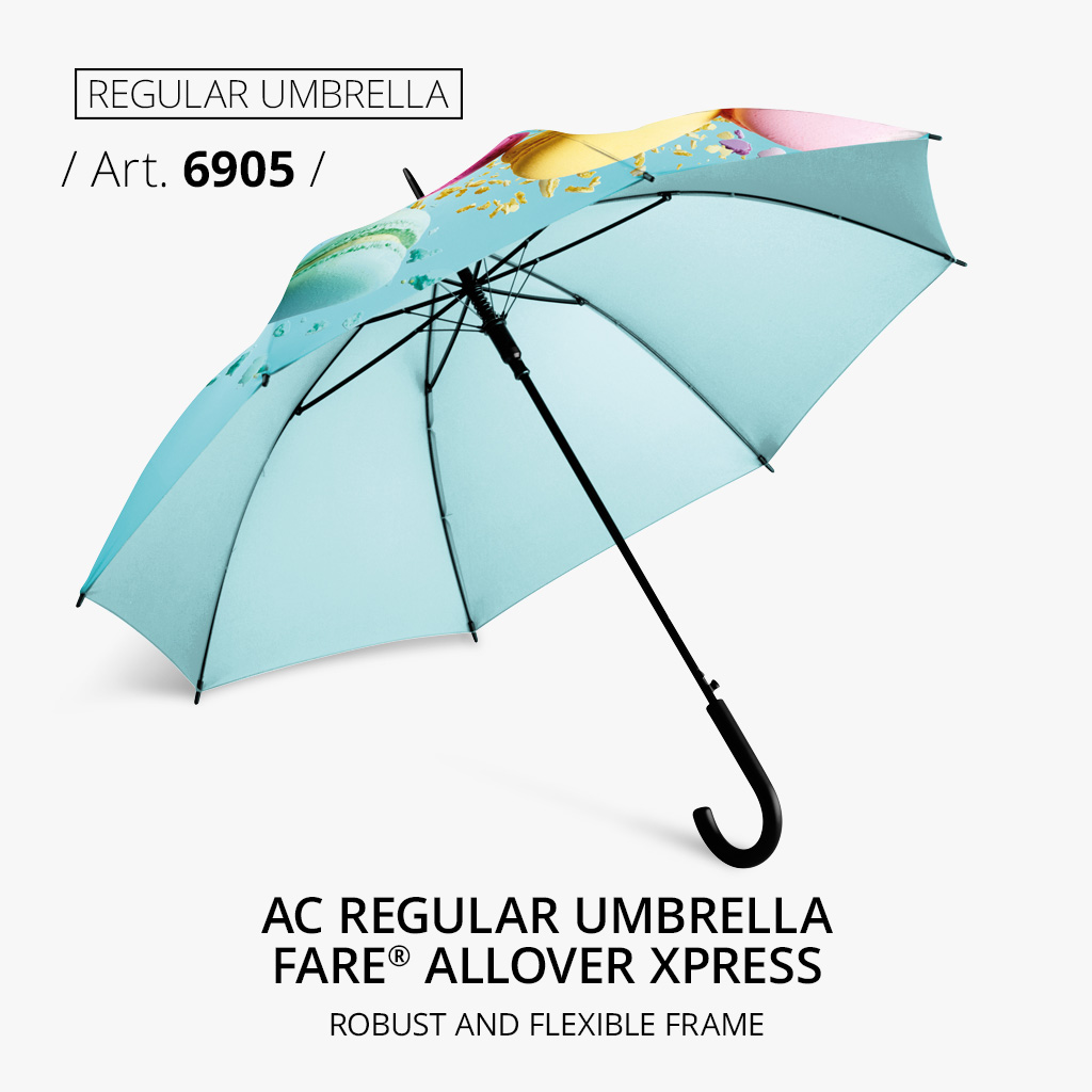 Regular Umbrella: AC regular umbrella FARE® Allover Xpress