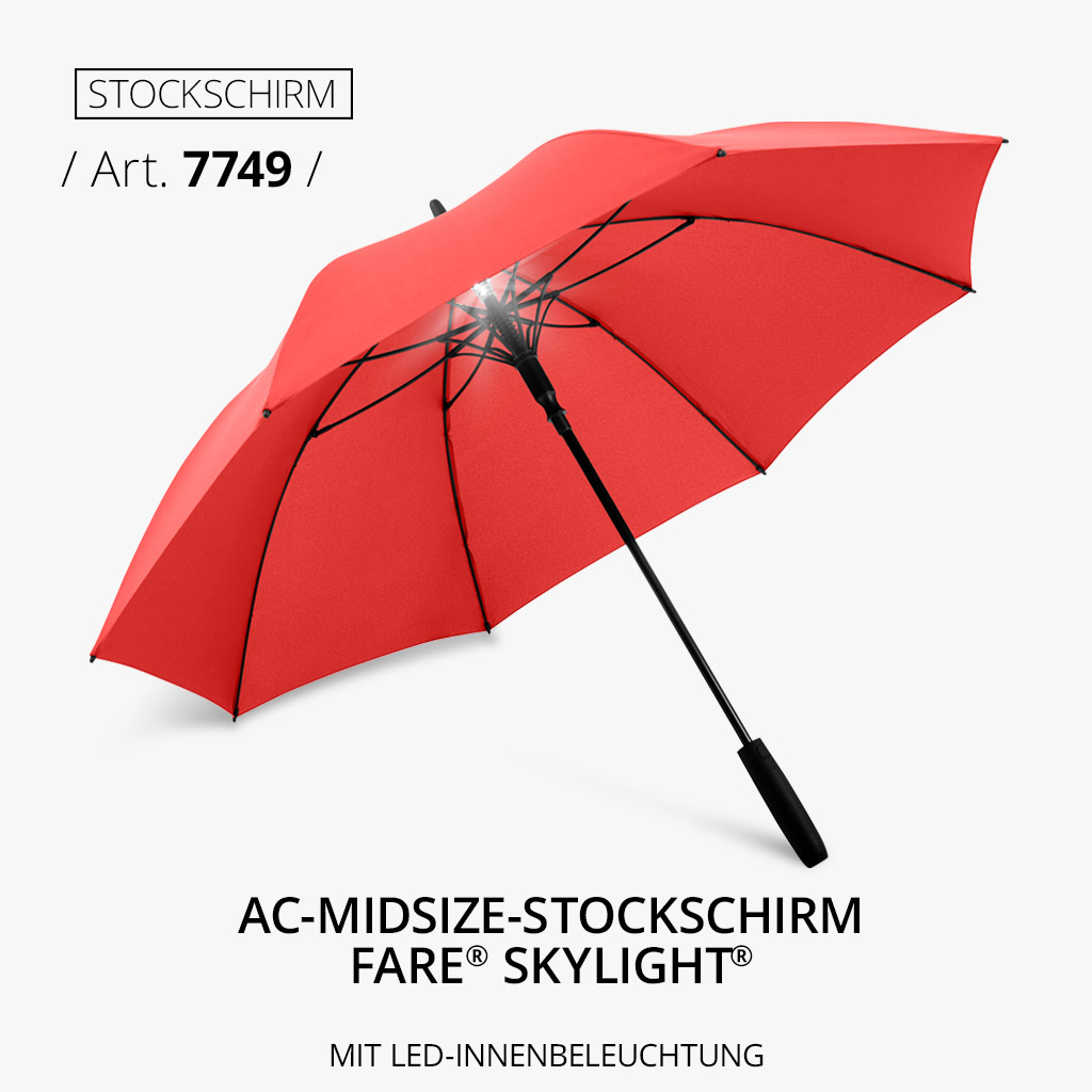 Highlight-Produkt: AC-Midsize-Stockschirm FARE® Skylight®