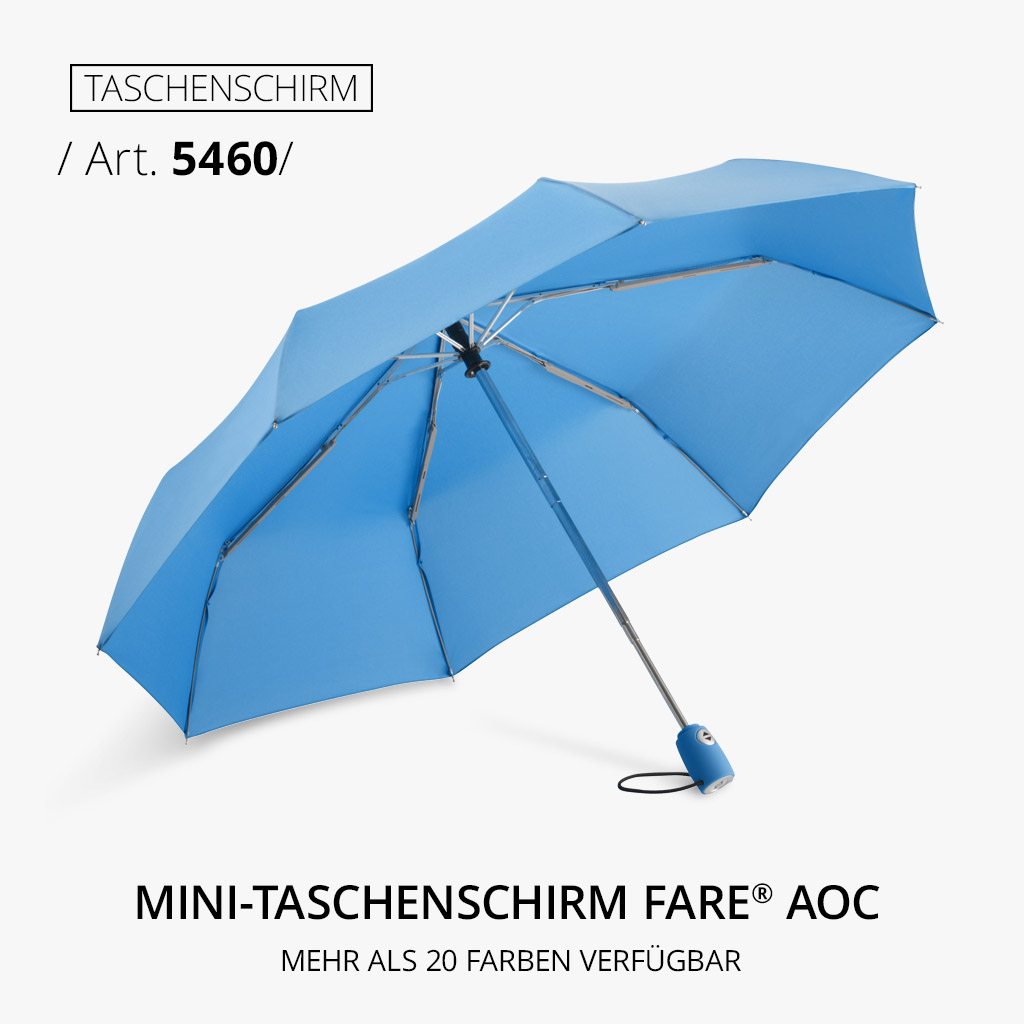 Highlight-Produkt: Mini-Taschenschirm FARE® AOC