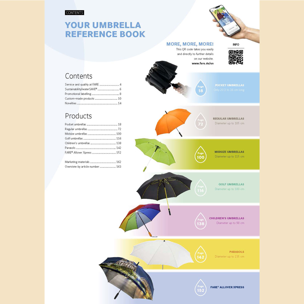 FARE catalogue umbrella book register