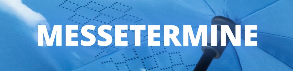 Menükachel für Messetermine