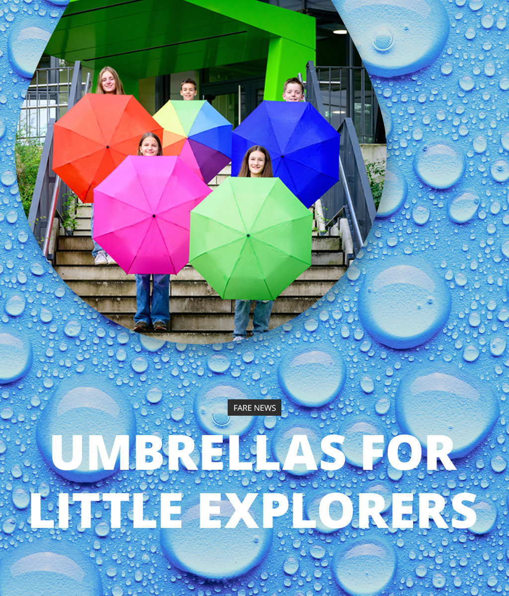 Kids umbrellas Banner