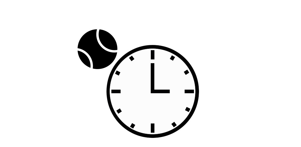 Icon für den täglichen Einsatz von Sonnenschirmen auf Tennisplätzen und Vereinsanlagen