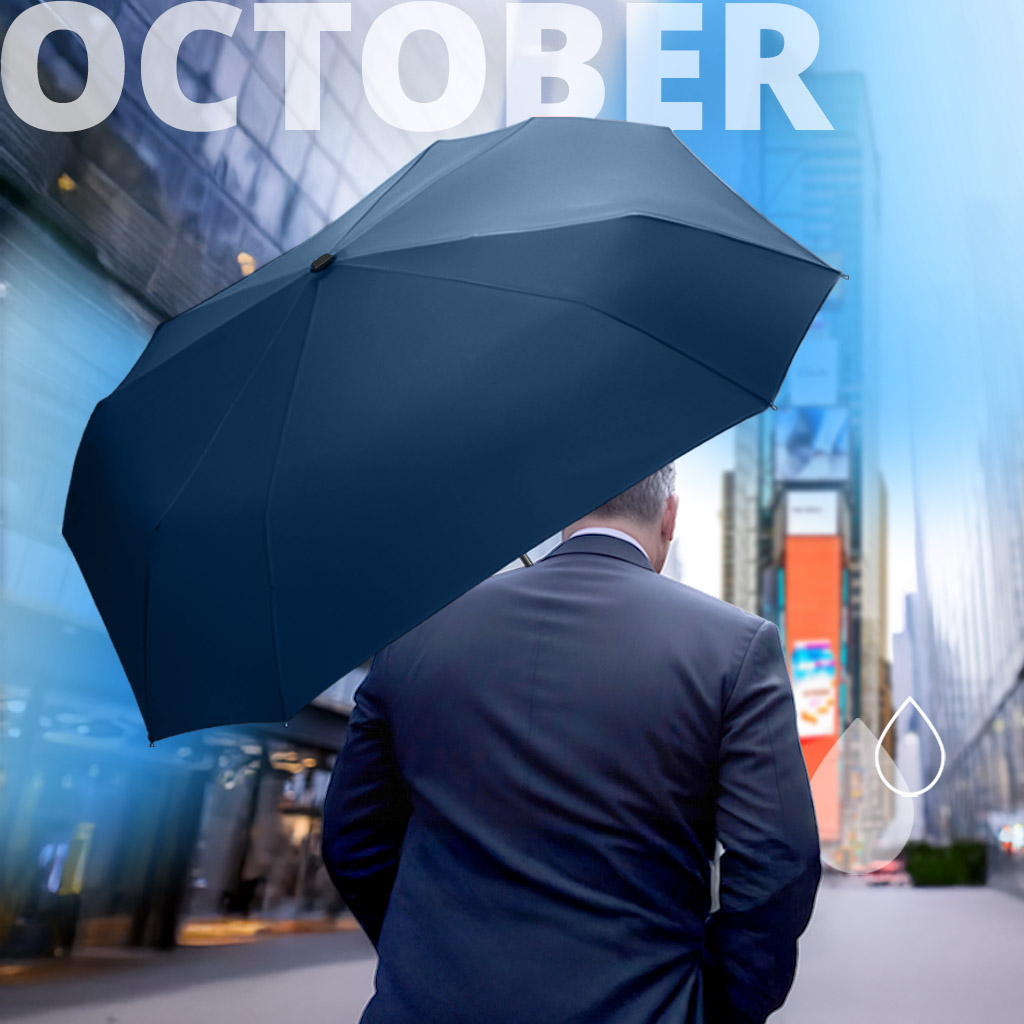 Umbrella of the month September: Golf pocket umbrella FARE® BlackShield Case Edition