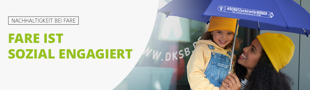 Soziales Engagement Banner Störer