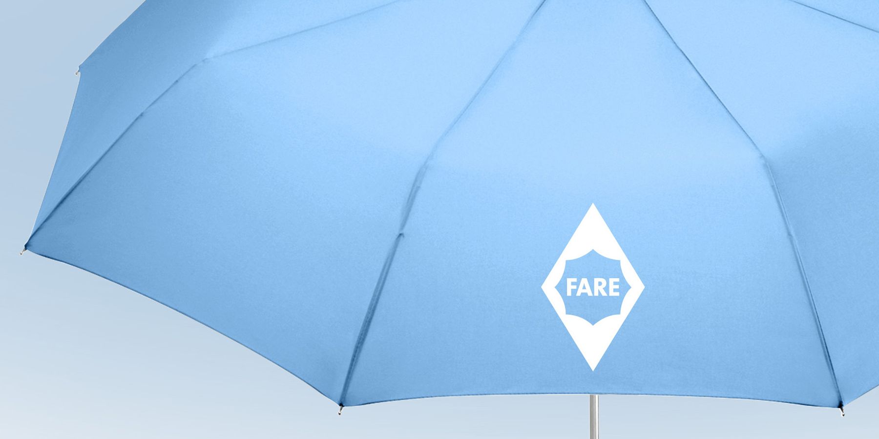 Siebdruck-Veredelung mit bis zu 7 Farben auf FARE Regenschirm