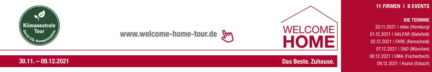 Die virtuelle Welcome Home ist noch bis Ende Januar 2021 geöffnet!
